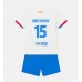 Barcelona Andreas Christensen #15 Barnkläder Borta matchtröja till baby 2023-24 Kortärmad (+ Korta byxor) Billigt
